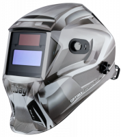 Маска сварщика Хамелеон Fubag OPTIMA TEAM 9-13 с АСФ silver,  95х36, внешняя регулировка, режим шлифовки (38076)