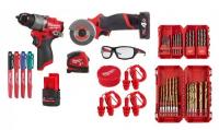 Набор Milwaukee M12 FCOT100P (дрель акк M12 FDD2 + машина отр. акк M12 FCOT)